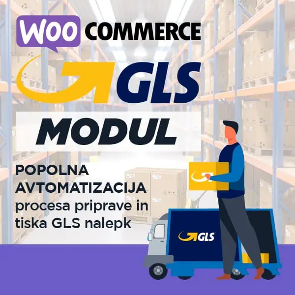 Doživljenska licenca za WooCommerce GLS vtičnik